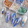 6 Grids/box Nail Art Decoration Nail Glitter Powder Sequins Flakes Nail Accessories
