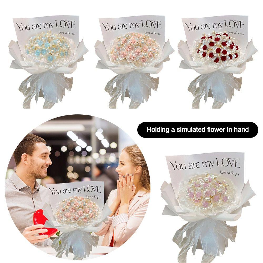 DIY Handmade Flowers Photo Props Artificial Flowers Creative Rose Material Package
