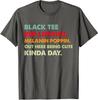 Black Tee Red Lipstick Melanin Poppin Gift Unisex T-Shirt