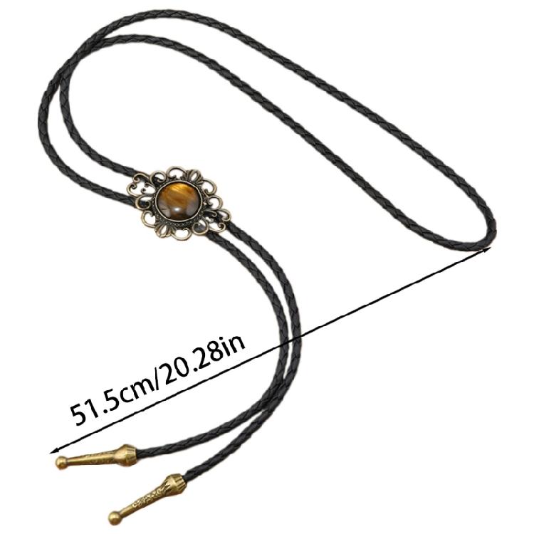 Western Cowboy Bolo Tie for Evening Party Carnivals Party Male Teens Costume