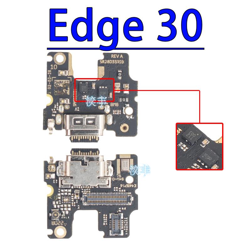 Usb Dock Charger Connector for Motorola Moto Edge + 20 30 Pro Neo Ultra Fusion Plus Lite 2020 2021 Charging Board Flex Ports