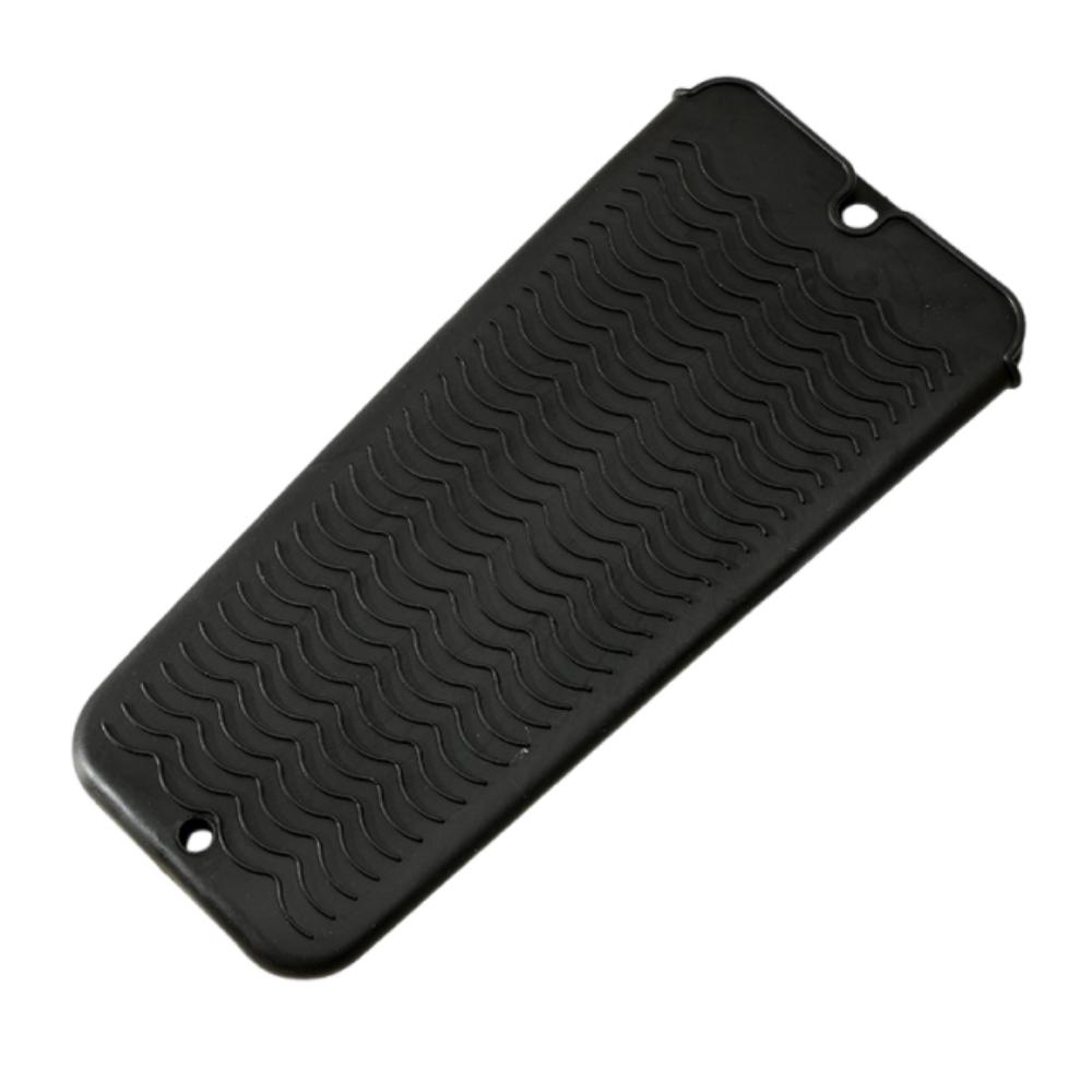 Anti-Heat Silicone Heat Resistant Mat Anti-Slip Heat Resistant Sleeve Hair Styling Tools чёрный
