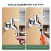 KEGOO Faucet Extender with Universal Rotating Nozzle