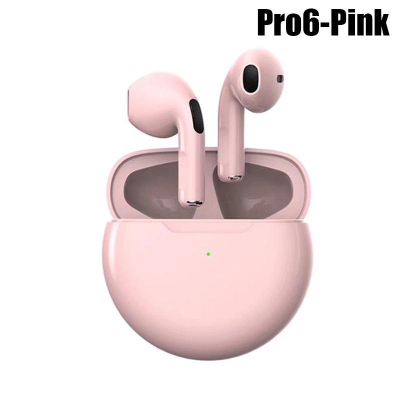 Original Air Pro 6 Wireless Headphones with Mic Touch Control Earbuds Wireless Bluetooth Headset Pro 6 Fone Bluetooth Earphones