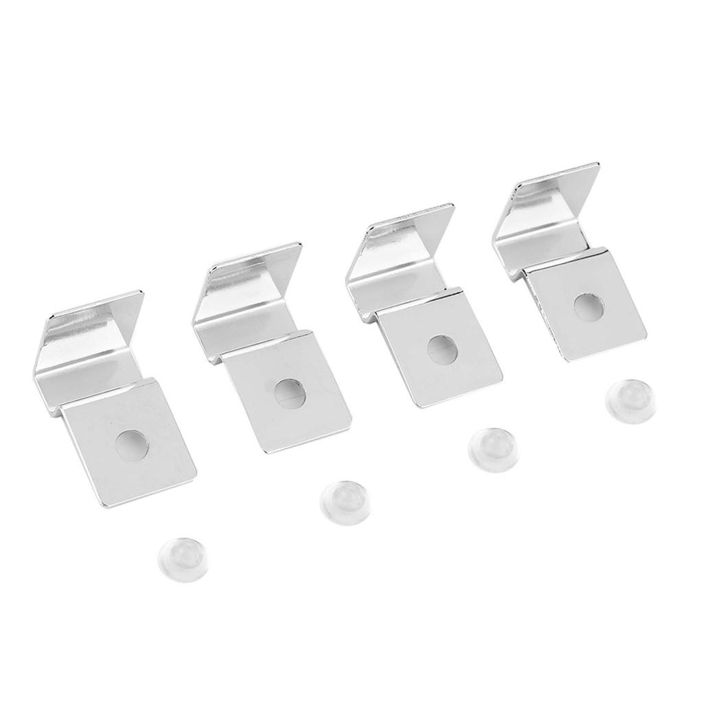 Aquarium Lid Clips Stainless Steel Aquarium Glass Cover Clip Support Holders for Fish Tank