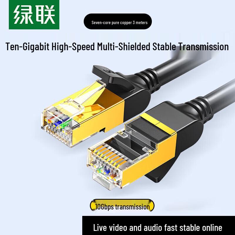 UGREEN Cat7 10 Gigabit Shielded Ethernet Cable