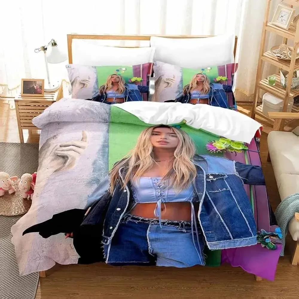 2024 Popular 3D Kawaii Sexy Girl Bedding Set Cartoon Anime 3 Piece Duvet Cover Sets for Adult Boys Bedroom Duvet Cover Bed Set