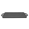 Grill Griddle Household Cast Iron Teppanyaki Plate Thickened Rectangular Double Sided Barbecue Grill For Slow Cooking Steak