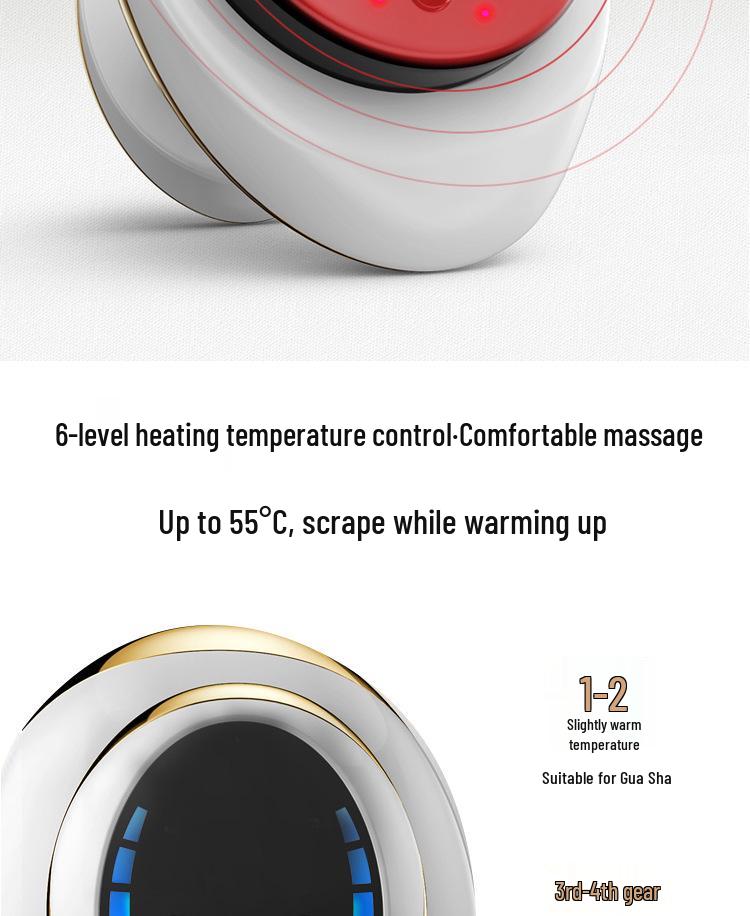 Electric Guasha Meridian Brush & Cupping Massager