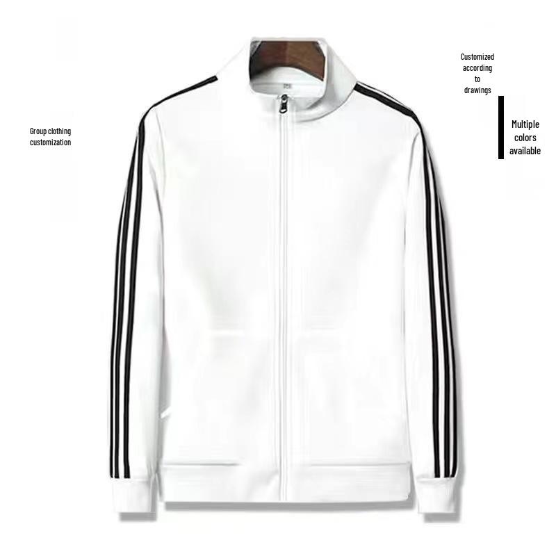 Men's Spring and Autumn Stand-Up Collar Casual Jackets, All-Match Outerwear, and Baseball Jackets