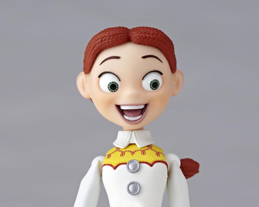 Kaiyodo Revoltech Toy Story Jesse Výška 145 mm malovaná pohyblivá figurka ver. 1,5 cca. PVC&ABS bez vodního kamene