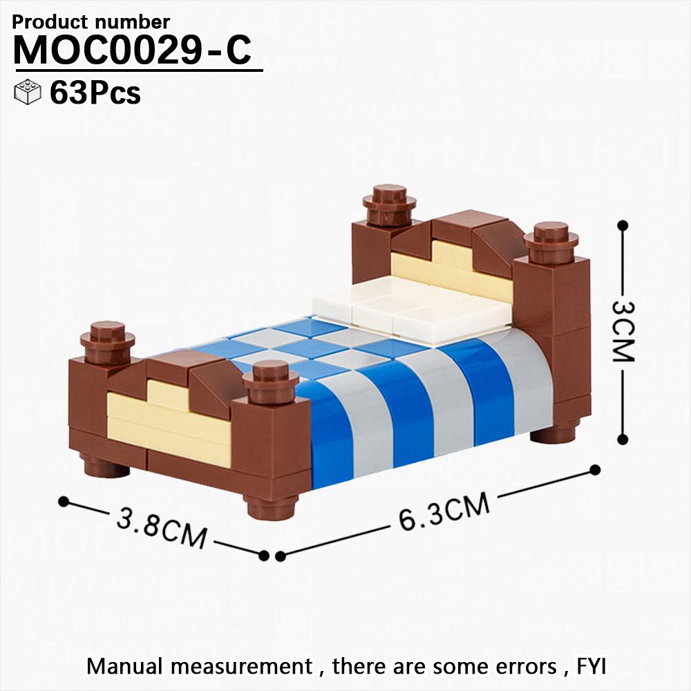 

Серия Город Строительные блоки Детская игрушка Мебель для гостиной и спальни Диван Журнальный столик Прикроватная тумбочка Модель ребенка Для детей Подарок MOC DIY