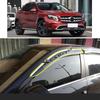 For Mercedes Benz GLA 2015 2016 2017 2018  Car Body Styling Sticker Plastic Window Glass Wind Visor Rain/Sun Guard Vent