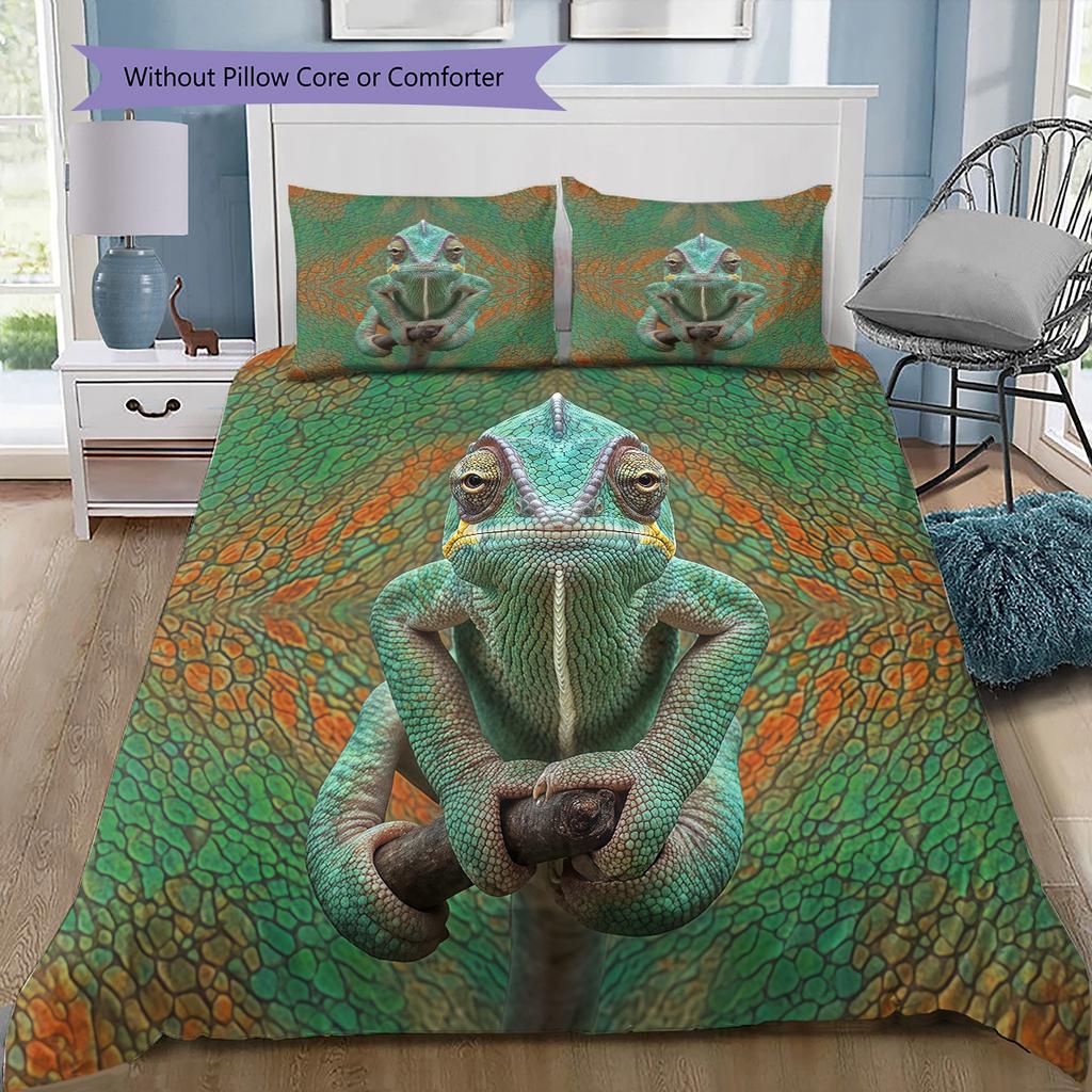 Cartoon Pattern Bedding Quilt Set Quilt Cover Pillowcase Home Decoration Birthday Gift (1 * duvet cover + 2 * pillowcase, without core)