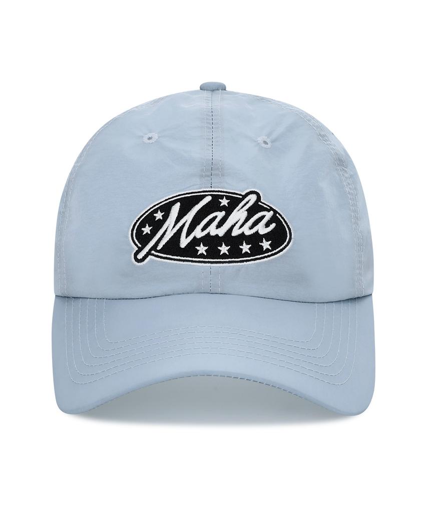 MAHAGRID Star Oval Nylon Cap Skyblue(Mg2Fsmab26A)