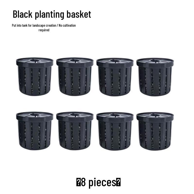 Fish Tank Planting Basket: Home Landscaping Cup for Water Plants and Flower Root Holders