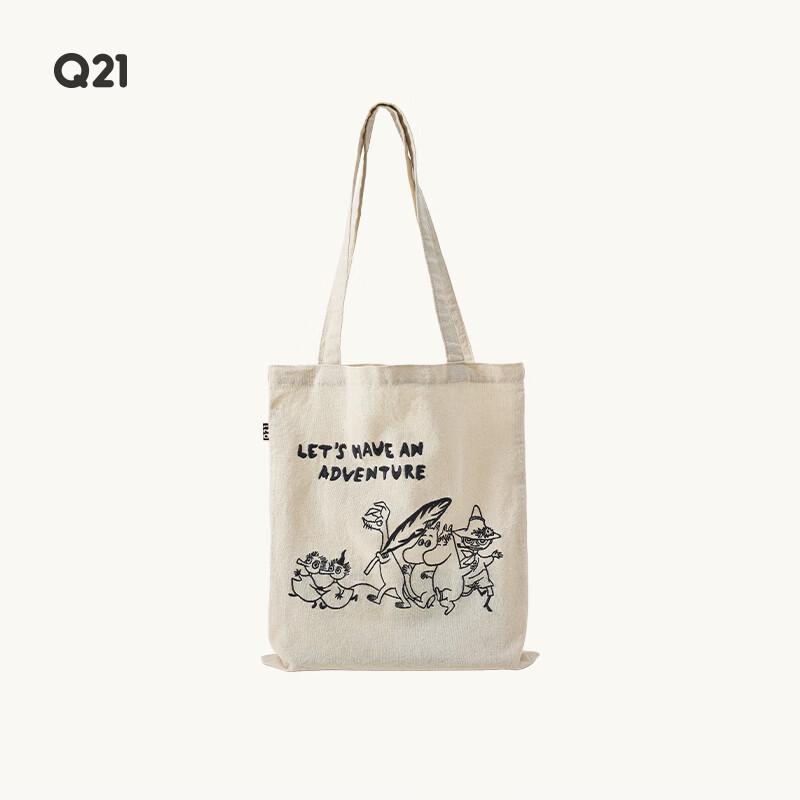 Moomin Valley Embroidered Canvas Tote Bag F