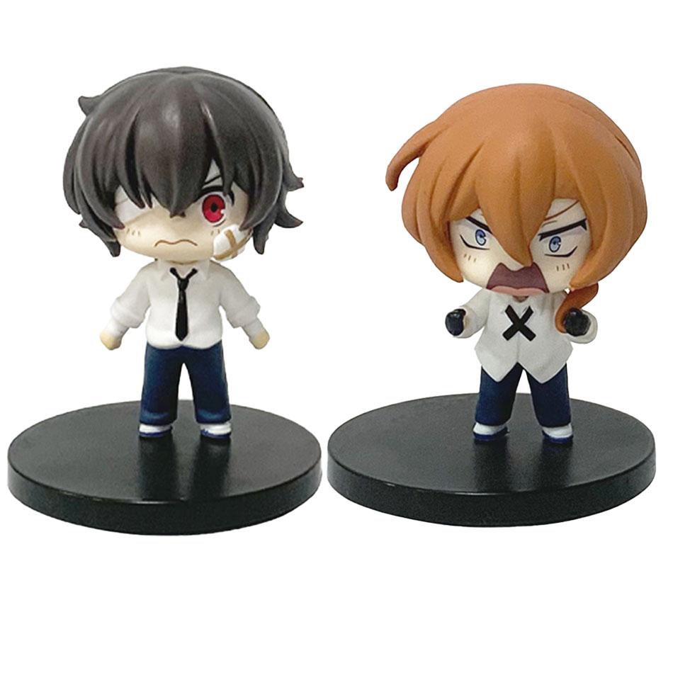 In stock Japanese Anime Dazai Osamu Figurine Bungo Stray Dogs Action Figures PVC Model Collection Peripheral Toys Birthday Gifts