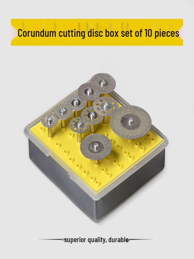 Electric Grinder Diamond Cutting Disc for Jade, Amber, Glass Polishing & Engraving