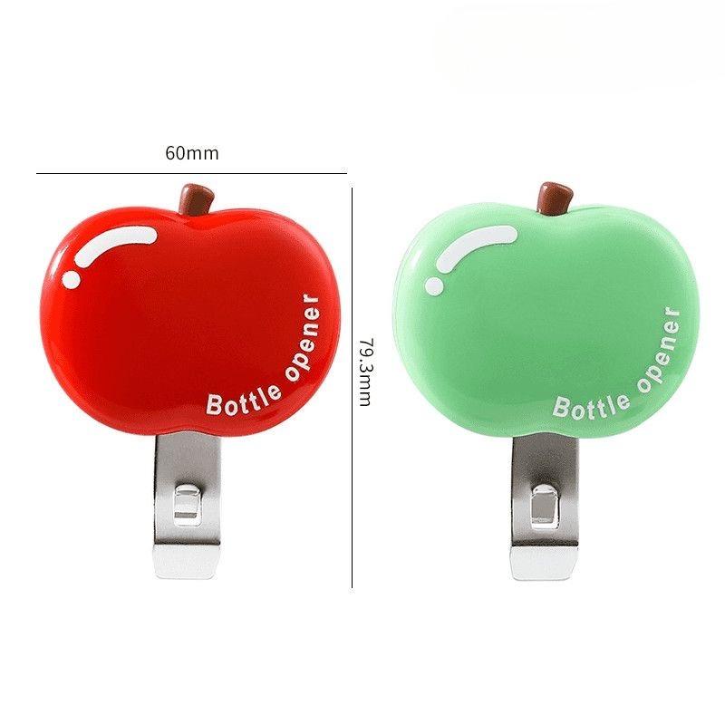 2-in-1 New convenient apple magnetic refrigerator sticker/medicine bottle opener, moisture-proof sealing clip, good for home use