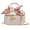 Mini bag spring and summer niche embroidery thread chain bag women's new high-end portable shoulder messenger bag