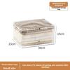 Large Capacity Transparent Peva Packing Bag With Handle For Moving And Closet Storage