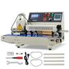 VEVOR Continuous Bag Band Sealing Machine, 6-12 Mm Seal Width, Horizontal Band Sealer Machine with Ink Printing, Temp & Speed Adjustable