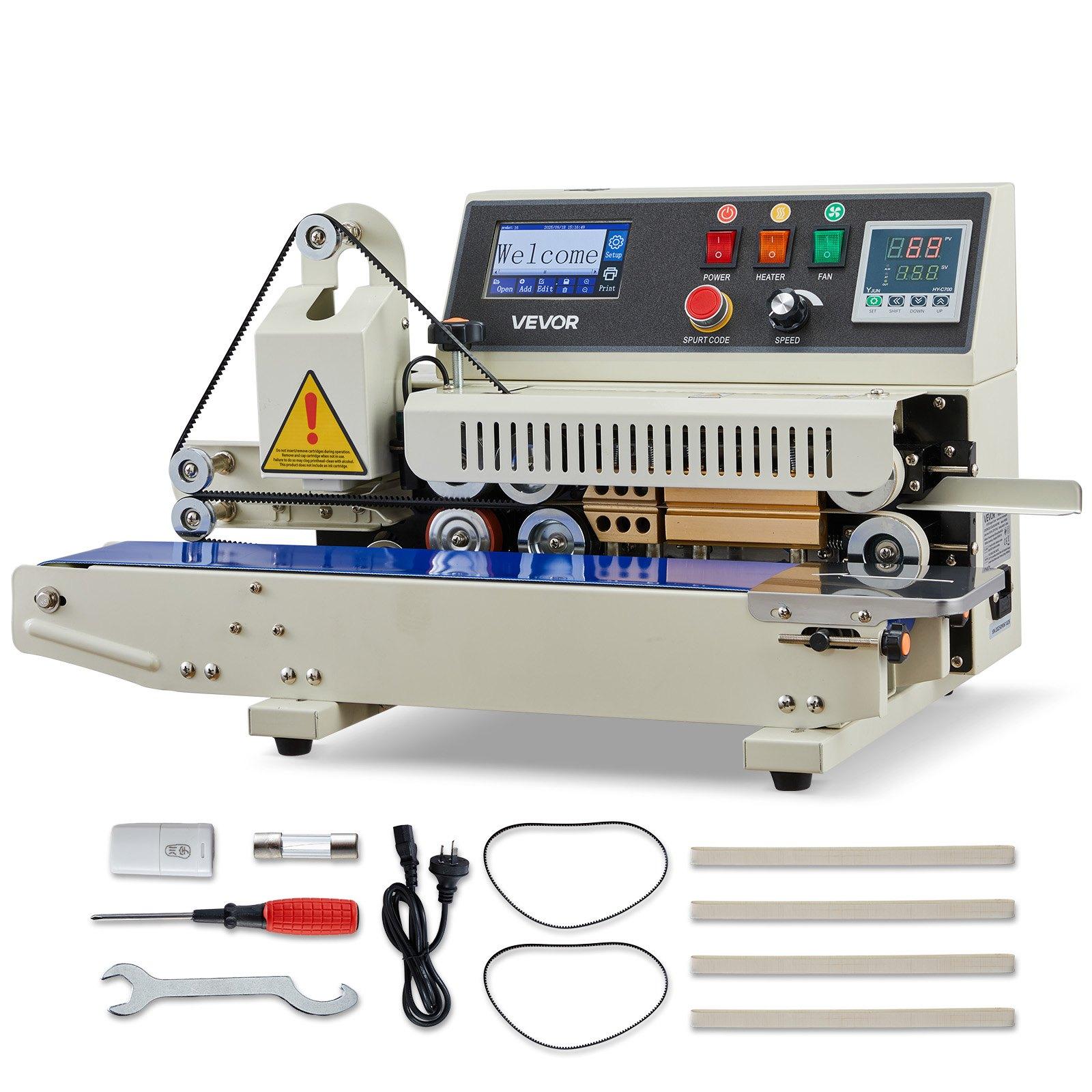 VEVOR Continuous Bag Band Sealing Machine