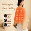 Portable Electric Graphene Heated Shawl Blanket - Mobile Charging for Winter Warmth