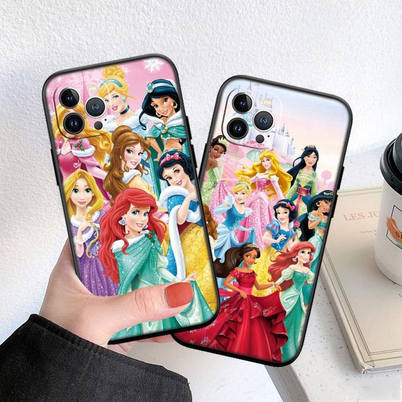 CJ42 Disney Princess Phone Case for Samsung Galaxy M06 M15 M16 M35 M55 M56 A36 A42 A50 A50S A51 A52 A32 A33 A05 A05S A06 A16 A20
