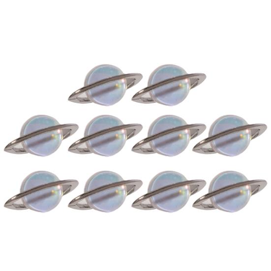 

10 шт. 3D украшения для дизайна ногтей в стиле планеты, сверкающие украшения для маникюра «сделай сам», ювелирные изделия, аксессуары для рукоделия для женщин и девочек D