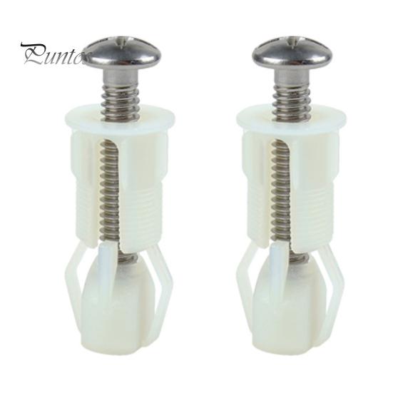 

Комплект из 2/4 болтов для сиденья унитаза, прочные универсальные винты для сиденья унитаза, простая установка, винты для крепления крышки унитаза 2pcs