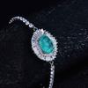 Luxury Full Diamond Imitation Natural Paraiba Bracelet Xiaohongshu Recommended Bracelet