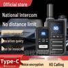 National Walkie-Talkie 5000km 5G/4G SIM High-Power Handheld Transceiver for Fleet, Hotel, or Construction