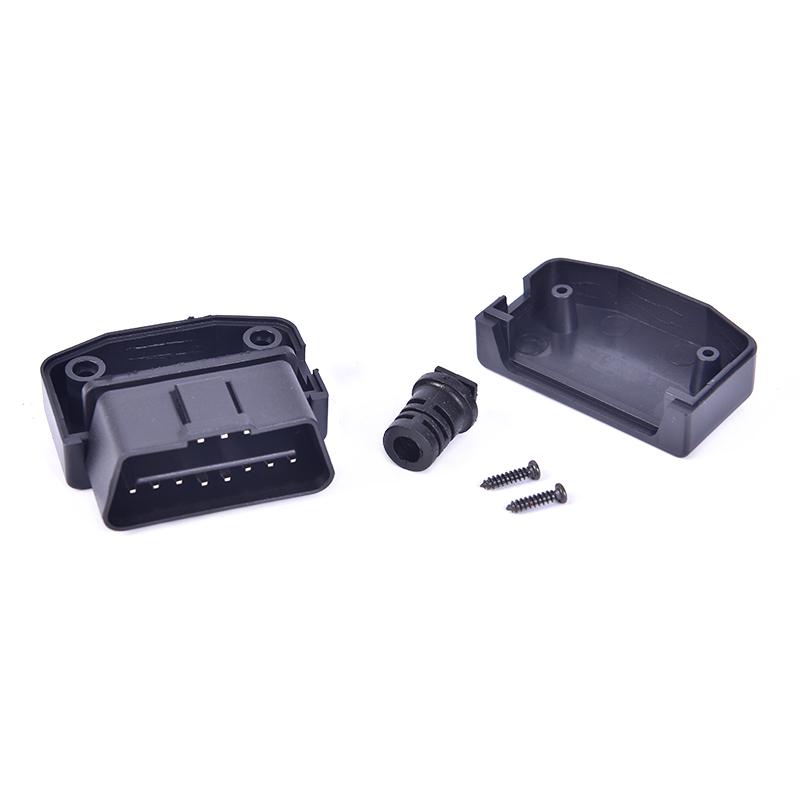 Universal Obd 16 Pin Male Cable Connector Plug Adapter Diagnostic Tool