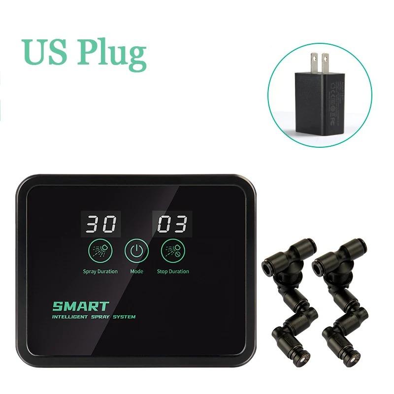 Intelligent Reptile Spray System Automatic Mist Rainforest Sprayer System Kit Sprinkler Control Terrariums Humidifier Electronic