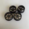 Mini 4WD Coreless Precision Machined Carbon Low-Profile Wheels, Half-Size