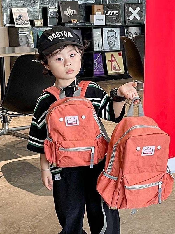 Stylish Japanese Macaron Color Backpack For Kids Lightweight And Trendy Design