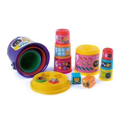 Playmax Damdam Stacks Cups One by One Korean Childrens Toys