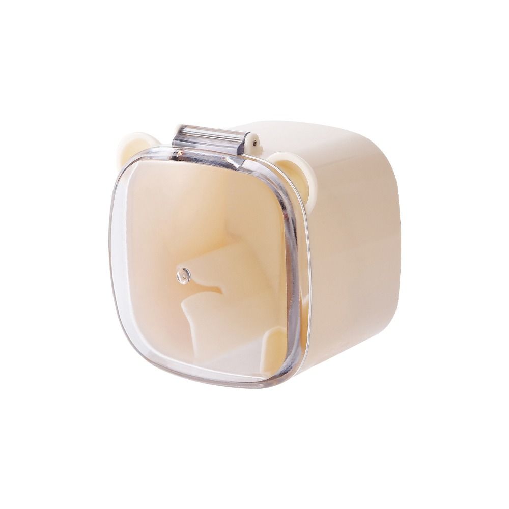 2Pcs Universal Wall Mounted Plug Holder 2-IN-1 Self-adhesive Plug Dust Cover Dustproof with Lid Power Socket Organizer