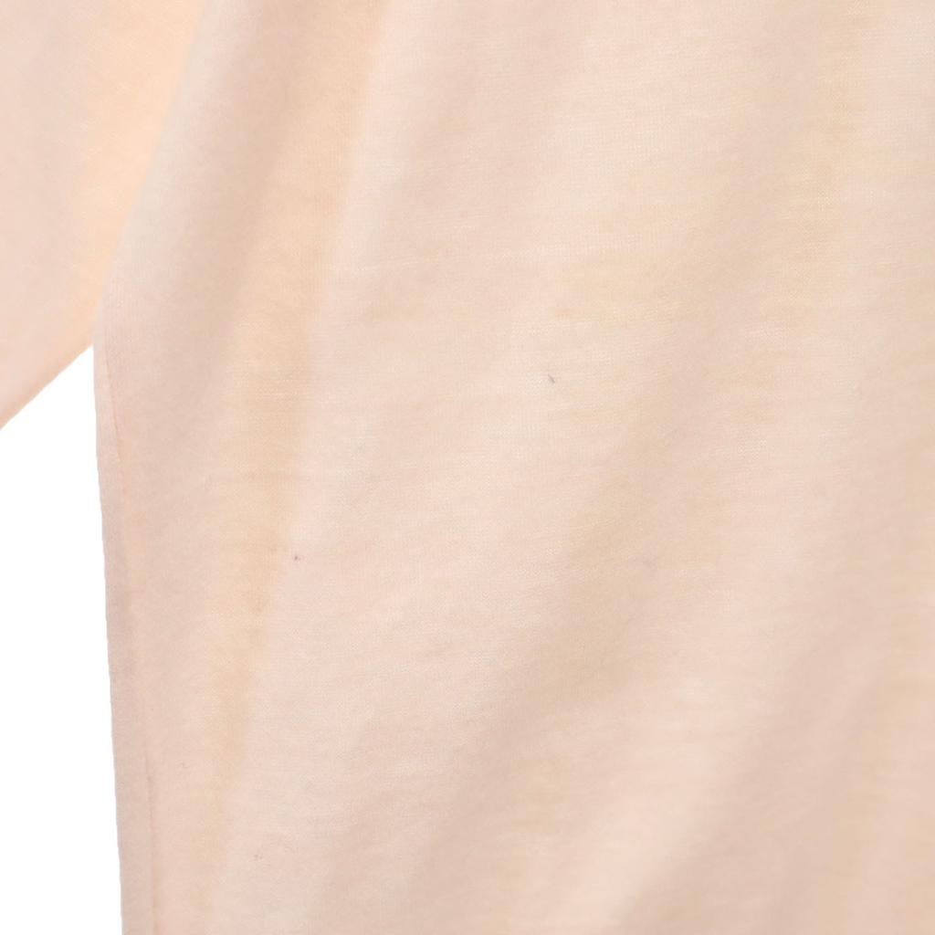 HERMES made in Italy Long sleeve One point embroidery T-shirt S Ron T Women Used