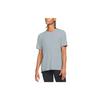 Yoga Dri-FIT Sports Quick-Drying Short Sleeve T-Shirt Men Tops Teal-Grey BV4035-079