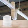 Exhaust Fans Adapter 150 To 100mm Fittings 200 To 150mm Parts Plastic Reducer Replace Ventilation 110 To 100 Mm