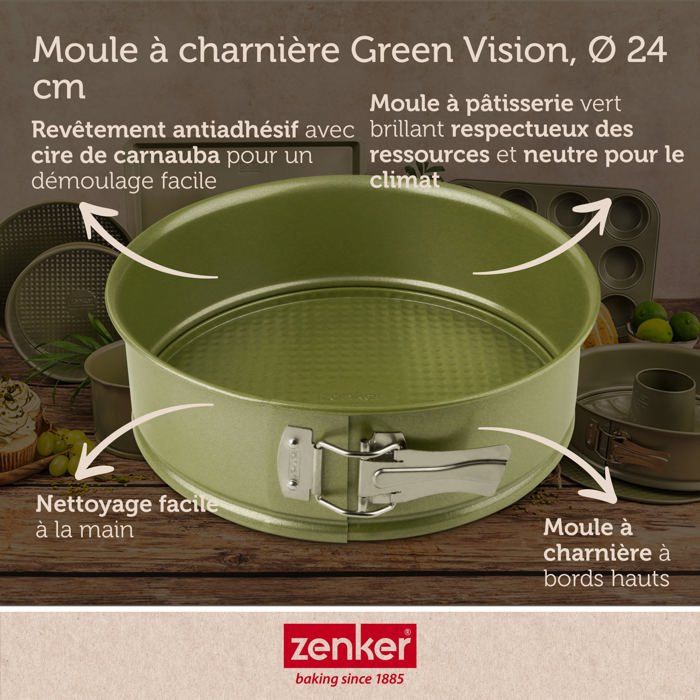 Zenker Green Vision 24 Cm Springform Pan