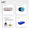 2Inch Car Felt Polishing Buffing Pad, 8Pcs Polishing Sanding Discs, Felt Polishing Wheel With Towel, 3Mm Shank Backing Pad For Rotary Tools To Polish