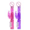 Rabbit Telescopic Adult Sex Toy Vibrator With Clit Stim For Female Pleasure