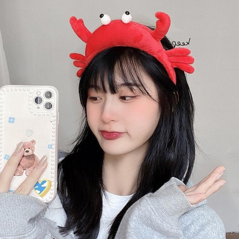 Girl Dolphin Headbands Funny Dolphin Headwear Wide Hairband Headwear Cartoon Hairband Birthday Party