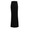 Nestkanina Maxi Solid Perfect for SKT033 Skirt, Beautiful, Long, Simple, Tight-Fit, Stylish, High-Waisted, Length, Feminine, Black, Leg-Lengthening,