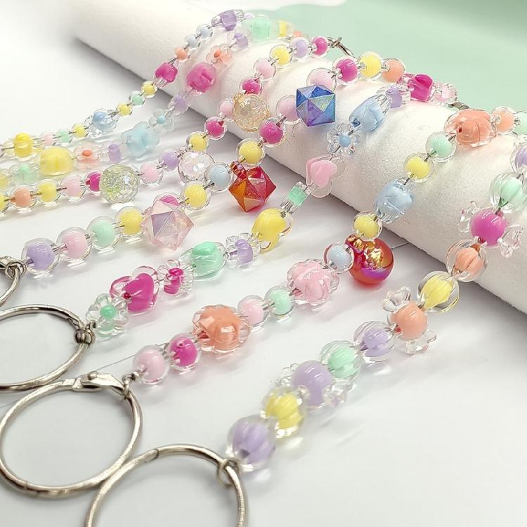 10pc Playful Shoe Jewelry Assorted Beaded Charms Frosted Acrylic Chains for Teens Girls Clogs Party Shoes