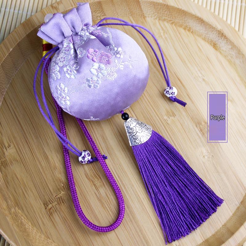 Dragon Boat Festival Herbal Sachet: Lavender & Mugwort Scented Cloth Pouch